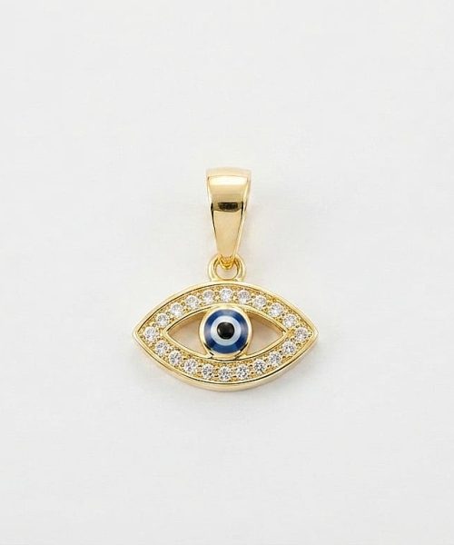 PENDANT SILVER/ EYE/ CUBIC ZIRCONIA