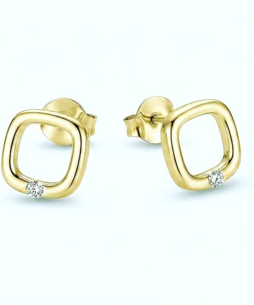 EARRINGS SILVER/ CUBIC ZIRCONIA