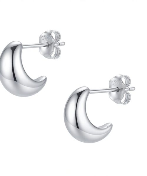 EARRINGS SILVER/ TEAR DROPS