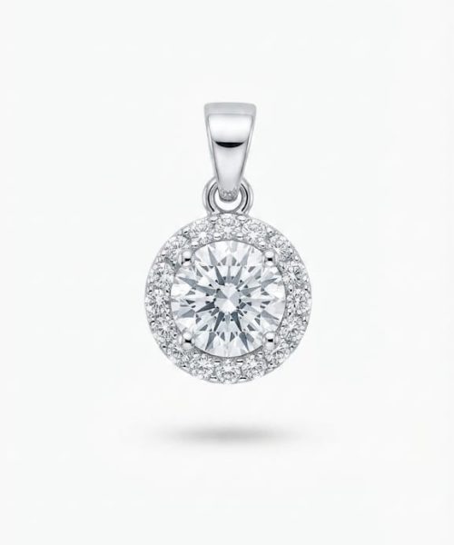 PENDANT SILVER/ CUBIC ZIRCONIA