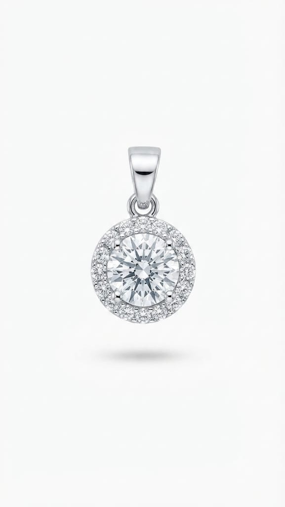 PENDANT SILVER/ CUBIC ZIRCONIA