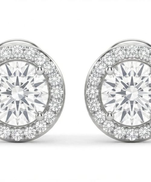 EARRINGS SILVER/ CUBIC ZIRCONIA