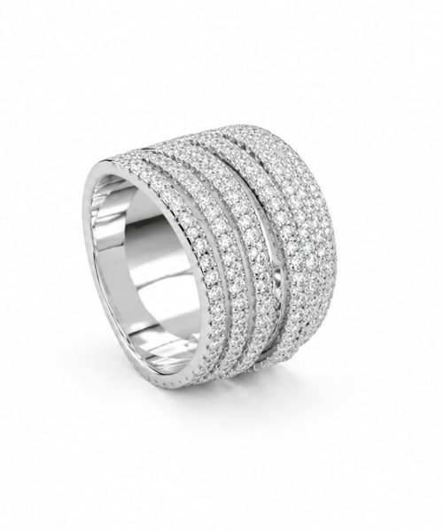RING SILVER/ CUBIC ZIRCONIA