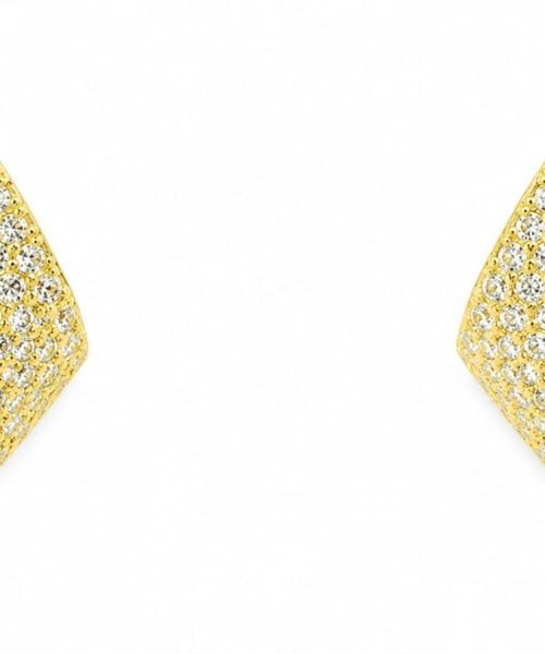 EARRINGS SILVER/ CUBIC ZIRCONIA