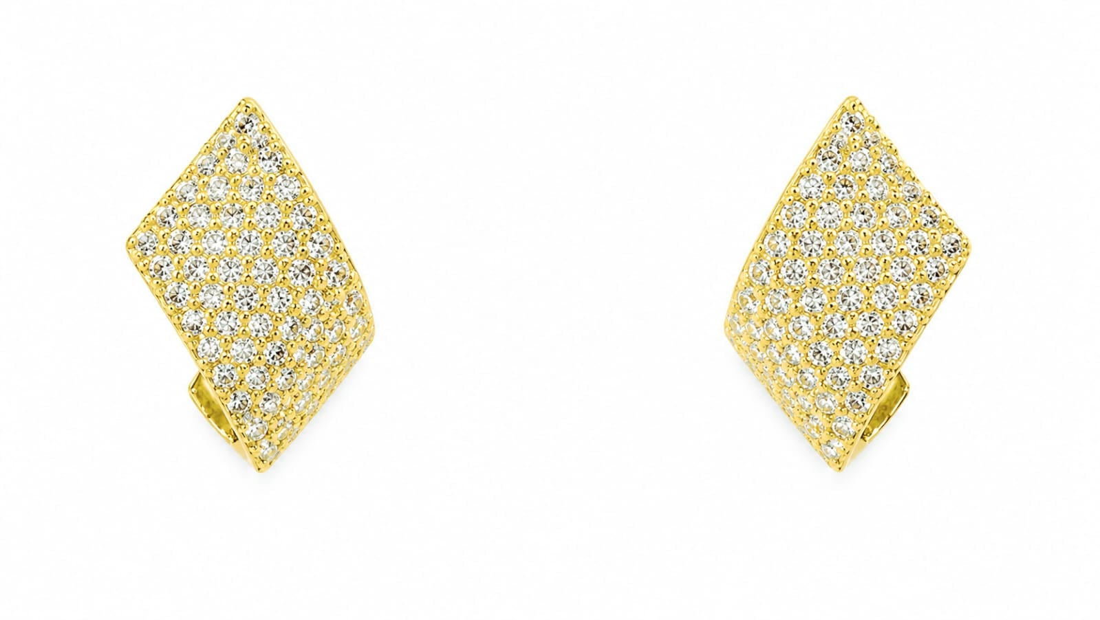 EARRINGS SILVER/ CUBIC ZIRCONIA