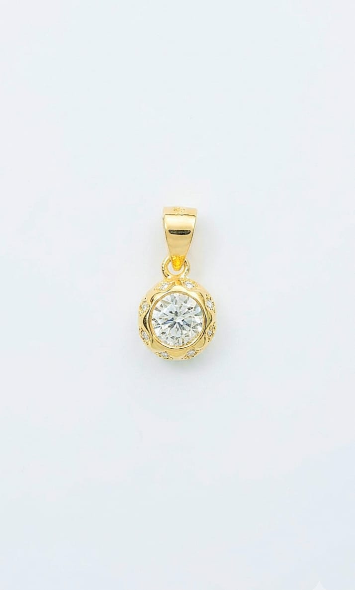 PENDANT SILVER/ CUBIC ZIRCONIA
