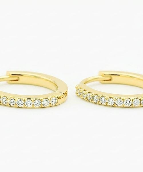 EARRINGS SILVER/ CUBIC ZIRCONIA