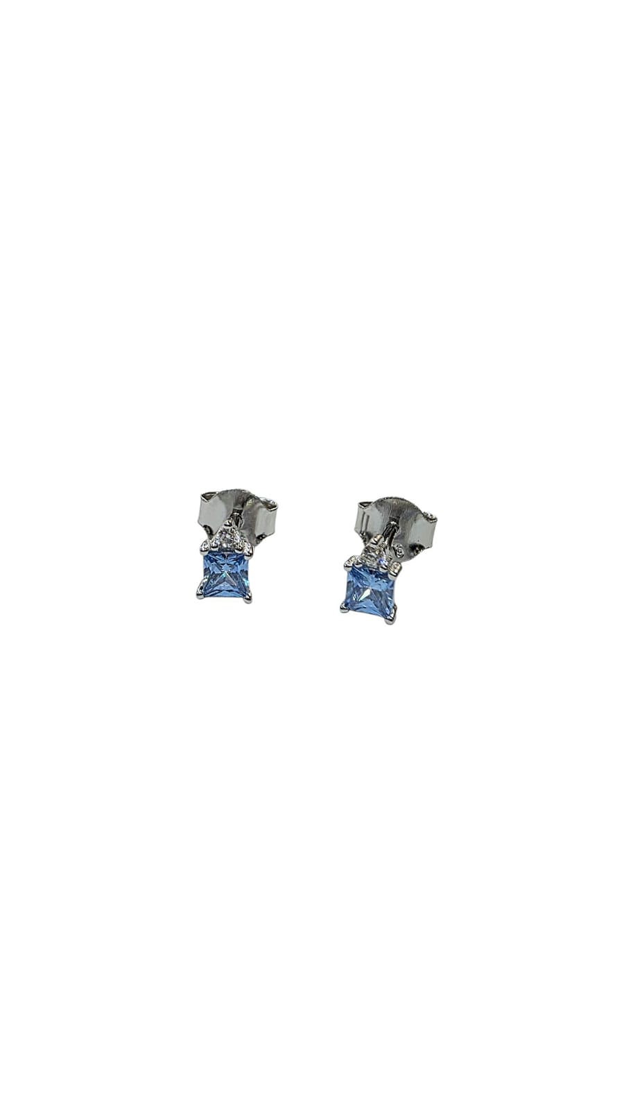EARRINGS SILVER/ CUBIC ZIRCONIA