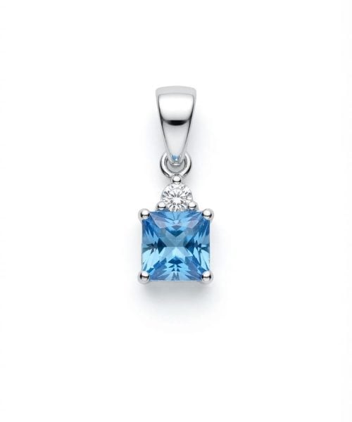 PENDANT SILVER/ CUBIC ZIRCONIA