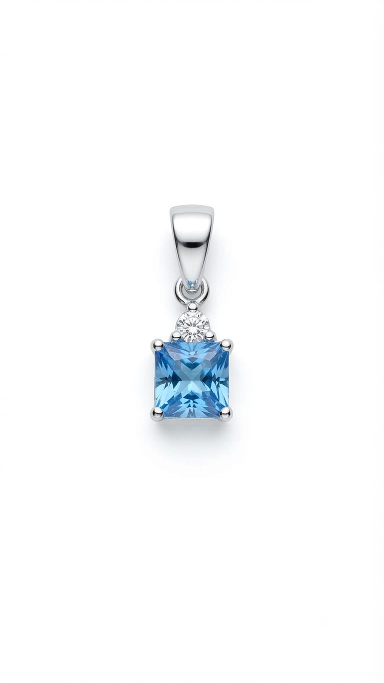 PENDANT SILVER/ CUBIC ZIRCONIA