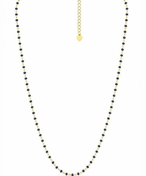 NECKLACE SILVER/ LAPIS